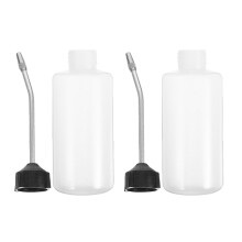 10Pcs Portable Transparent Oil Bottles with Spout for Home