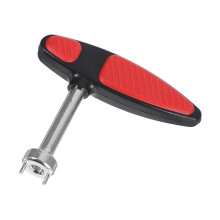 4Pcs Universal Golf Shoe Spike Wrench Red Plastic Stainless Steel Tool