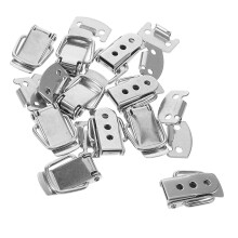 40Pcs Durable Stainless Steel Sliding Door Locks for Home Security