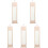 5Pièces Rouleaux Chinois Dorés Papier Usage Peinture 4