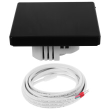 5Pcs Remote-Controlled Smart Thermostat for Electric Floor Heat Black