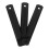 15Pcs Aluminum Alloy Black Drawer Pulls Cupboard Handles for Home Use 1