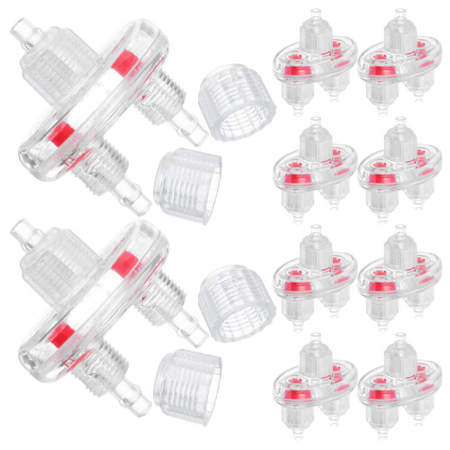 40Pcs Fish Tank Check Valve Transparent Plastic Air Pump Control Valve