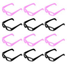 120Pcs Colorful Mini Plastic Doll Glasses Perfect for Doll Accessories