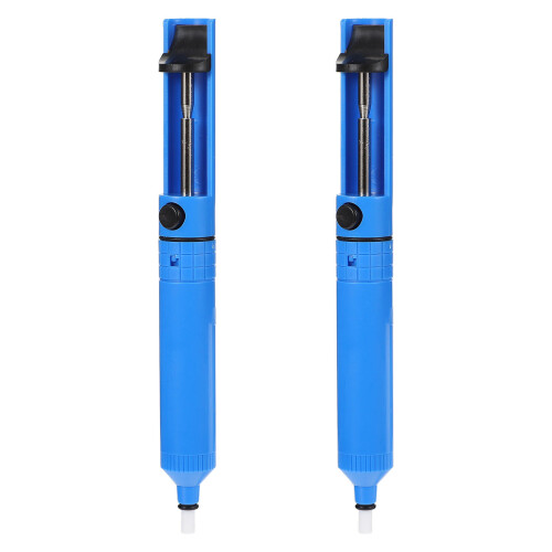 4Pcs Compact Blue Soldering Pickup Pen Durable ABS Desoldering Tool