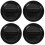 4Pièces Cendrier Plastique Noir Durable Et Extérieur 7