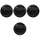 4Pièces Cendrier Plastique Noir Durable Et Extérieur 9
