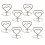 48Pcs Silver Wire Photo Clip Holders Heart Shape Menu and Note Stands 1