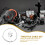 1Ensemble Câble D Accélérateur Gris Accessoire Auto Solide 9