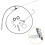 1Ensemble Câble D Accélérateur Gris Accessoire Auto Solide 10
