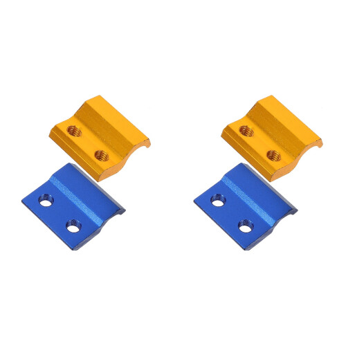 4Pièces Collier De Guide Câble Métal Coloré Pour Fixations Sûres 2