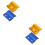 4Pièces Collier De Guide Câble Métal Coloré Pour Fixations Sûres 7