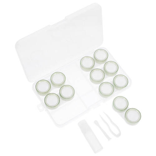 2Ensembles Coffret Vert Rangement Lentilles Compact Voyage 1