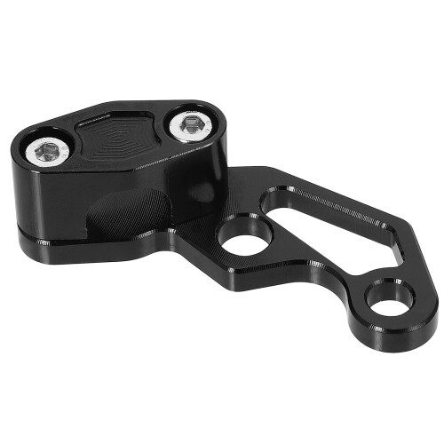 5Pièces Supports Câble Alliage Aluminium Noir Polyvalents 2