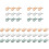 45Pcs PP Plastic Windproof Clothes Clips for Home and Beach 4