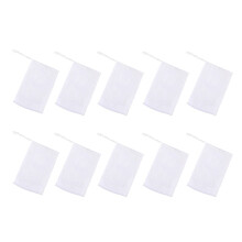 20Pcs White Foaming Net Soap Pouch for Easy Bubble Making