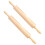4Pcs Unpainted Wood Dough Rollers Smooth Kitchen Pins for Baking Use 1