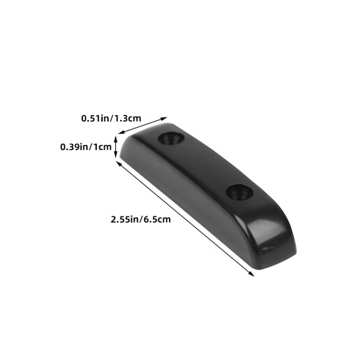 1Ensemble Pièce De Remplacement Repose-Pouce Plastique Noir Pour Basse 1