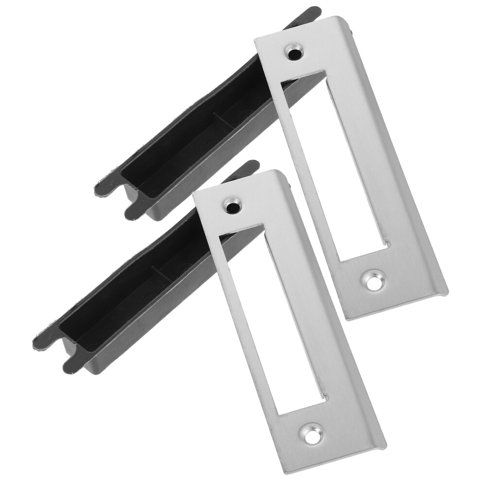 6Pcs Multi-Color Door Latch Strike Plate Kit For Home Use 3644198116951