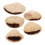15Pièces Shaker Coquilles De Beige Pour Percussion Musicale 1