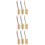9Pièces Brosse Nettoyage Chaussures Soft Poils Pp+pbt Usage 10