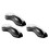 6Pcs Black Plastic Swim Goggle Protective Storage Cases 1