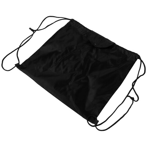 5Pcs Heavy Duty Travel Bag Waterproof Drawstring Closure Black