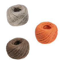 6Pcs Durable Colored Jute Cord Rope for DIY Crafts and Garden Use