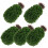 25Pcs Plastic Mini Trees for Home Architecture Model Multicolor Set 1