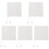 5Pcs Fabric Book Sleeves Easy-Use Protective Covers for Textbooks 4