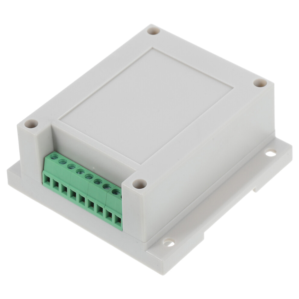 5Pcs Rail-Mounted Abs Plastic Junction Box Weatherproof White For Home 3644226188127
