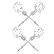 12Pcs Stainless Steel Hand Mixer Beaters Silver for Use