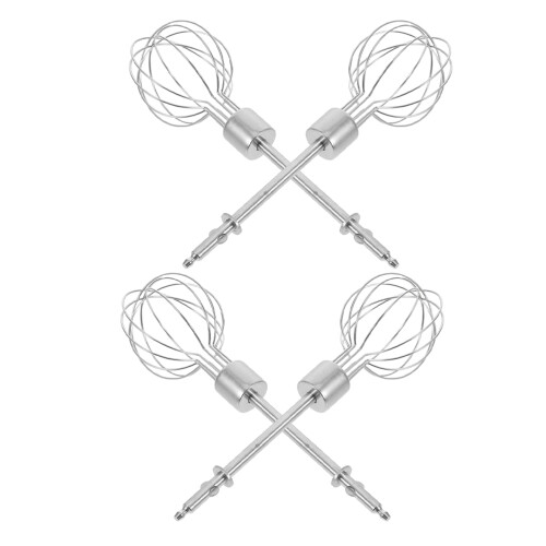 12Pcs Stainless Steel Hand Mixer Beaters Silver for Use
