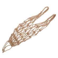 4Pcs Macrame Mesh Basket Beige Jute Rope Transport Net