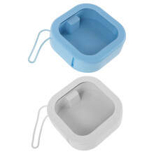 10Pcs Lightweight Plastic Hair Tie and Jewelry Organizer with Lids