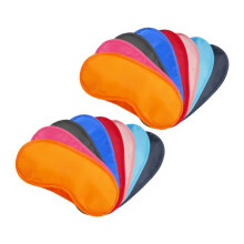 68Pcs Adjustable Eye Cover for Sleeping Lightweight Travel Blindfold