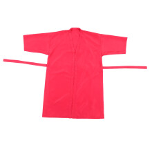 2Pcs Red Professional Hair Cutting Cape Breathable Salon Barber Gown
