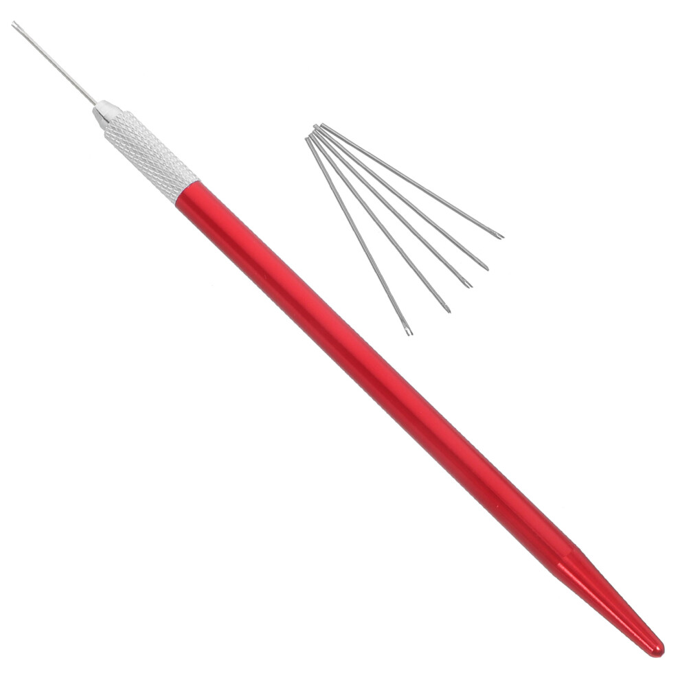 Ohphcall 5Sets Diy Doll Hair Rooting Tools Assorted Color Finetipped Needles
