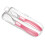 2Sets Red Silicone Baby Feeding Spoon Ergonomic Infant Learning Tool 1