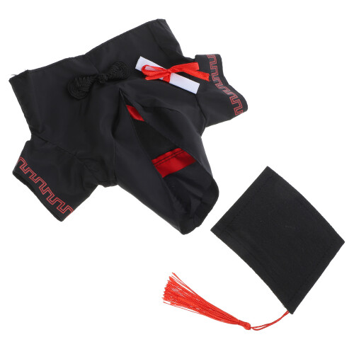 2Ensembles Ensemble Costume Ours Noir Tenue Réutilisable Fabric 1