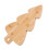 5Pcs Xmas Tree Bamboo Boards Light Brown for Home Kitchen Use 1