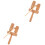 2Sets Lichtbruin Kindvriendelijk Guiro Percussie Toy 3
