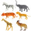 12Pcs Assorted Color Realistic Plastic Animal Models Educational Toys 1