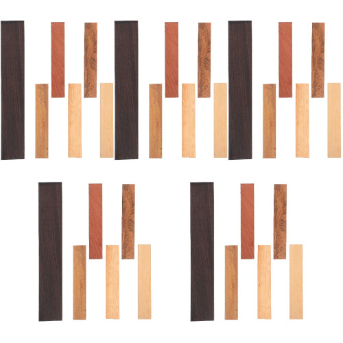 30Pièces Planches En Bois Pour Bricolage Banc De Jardin 2