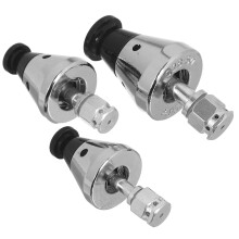 12Sets Reinforced Safety Pressure Cooker Valves for Home Use Silver