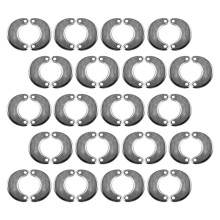 100Pcs Versatile Silver Metal Bolts for Headboards and Photo Frames