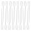 100Pcs Clear Disposable Plastic Pipettes for Precise Liquid Dropping 1