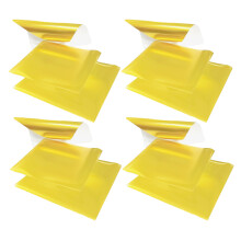 200Pcs Aluminum Foil Candy Wrapping Sheets in Elegant Gold for DIY