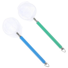 4Pcs Portable Nylon Fish & Shrimp Nets for Home Aquarium Use