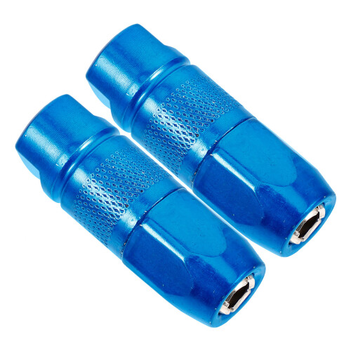 6Pièces Kit Embouts Graisse Bleu, Matériel En Acier Pour Usage Machine 1